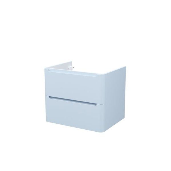 Тумба подвесная, 60 см, голубой, Edifice, IDDIS, EDXGI6QA0BIQ0iCN95VM  подходит умыв. 0106000i28