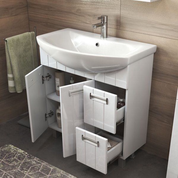 Тумба VIGO Diana под раковину Diana 800-2-2 (Балтика) (tn.DIA.BAL.80.2D.2Y)