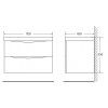 Мебель для ванной BelBagno Marino MARINO-700-2C-SO-RW-P 70 rovere moro