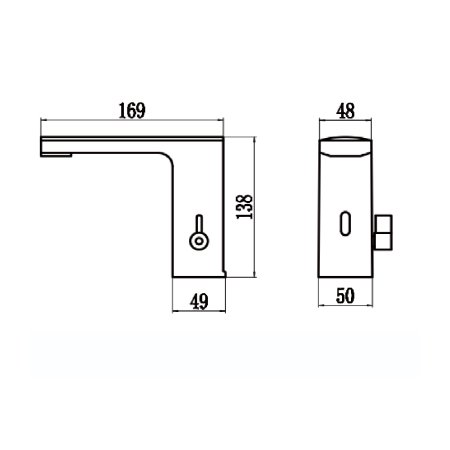 Сенсорный смеситель Savol  (S-GY8896)