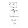 Раковина Duravit Starck 1 0405750000