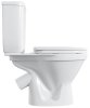 Унитаз - компакт Vitra Norm Blanc 345х650х810, напольный, быстросьемное сиденье термопласт с микролифтом, белый (9837B099-7201)