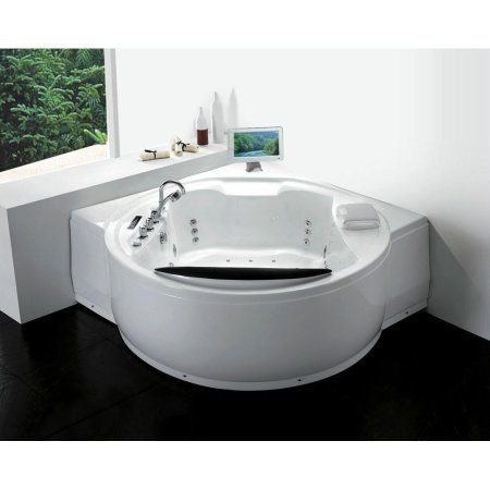 Акриловая ванна Gemy G9071 II O с гидромассажем