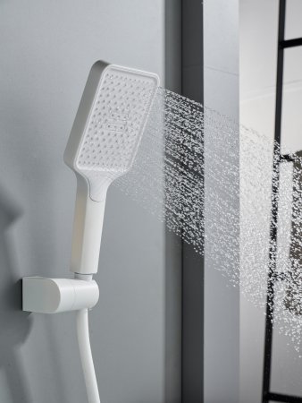 Смеситель для ванны Shevanik S4552C, Белый