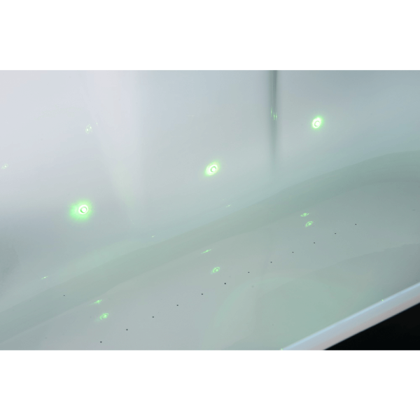 Акриловая ванна Orans BT-NL601- FTSI Black / with air massage (1750x750x650)