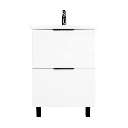 Тумба VIANT "Берлин" MODUO 60 2 ящика белая 444х570х820 (VBER60MDBEL-T2Y)