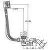 Слив-перелив Viega Simplex 728014 с наливом
