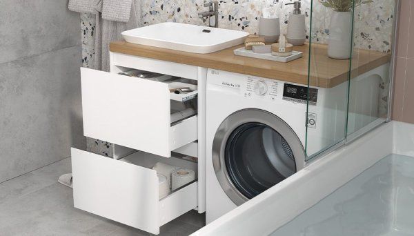 Тумба Velvex подвесная Klaufs 56*60.2Y (белый) (tp.KLA.56.2Y)