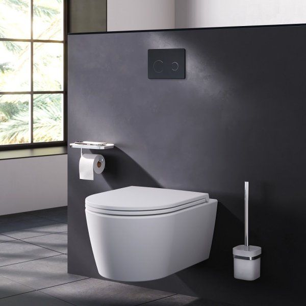 Клавиша для инсталляции Touchless Pro, сенсорная бесконтактная, стекло AM.PM Touch Pro I0450B38