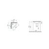 Раковина VitrA Arkitekt 4146B003-0001 угловая