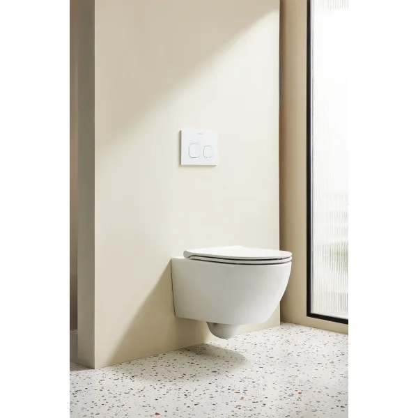 Унитаз подвесной Arrow AHB2133H безободковый, белый