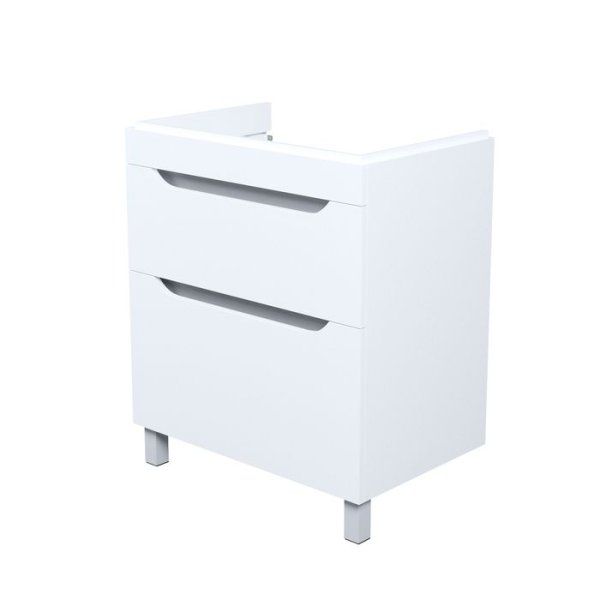 Тумба напольная, 70 см, белый, Sky, IDDIS, SKY70WFi95 подходит умыв. 4077000i28