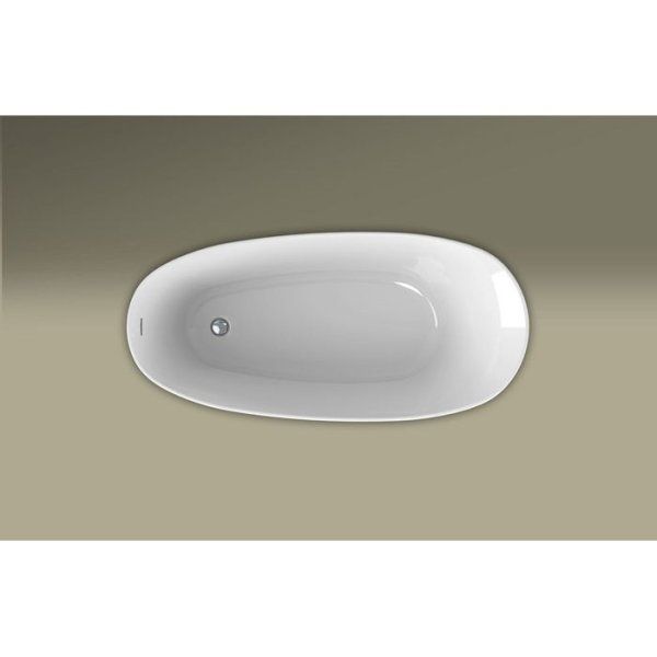 Акриловая ванна Knief Relax 0100-078-06 180x85 отдельностоящая, белый