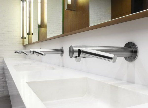Сушилка для рук Dyson  Airblade Wash+Dry WD 06 245266-01 со смесителем, хром