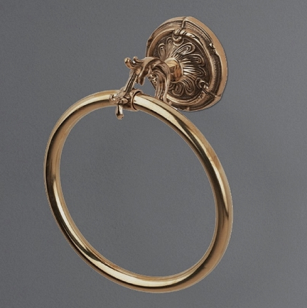 Полотенцедержатель Art&Max Barocco AM-1783-Br бронза