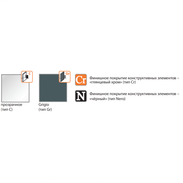 Душевой уголок Cezares Slider SLIDER-AH-2-90/100-100/110-C-NERO