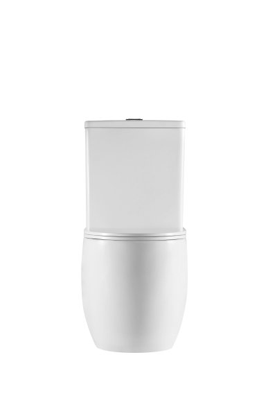 Унитаз-компакт D&K безободковый торнадо Matrix 630*365*840мм, сиденье микролифт, белый (DT1397516)