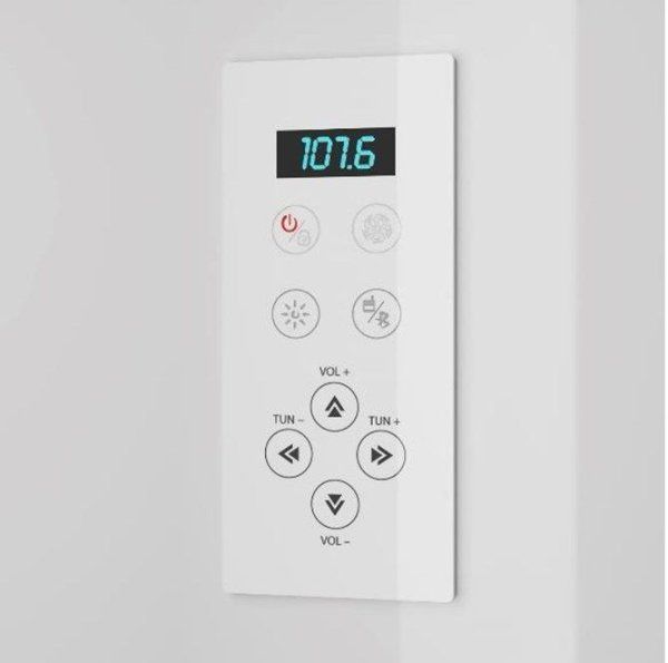 Душевая кабина Jacuzzi Bali BAL12230120 120х80 хром/белый