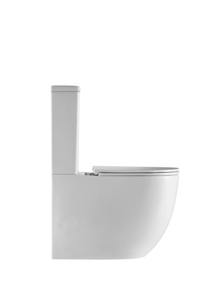 Унитаз-компакт безободковый D&K Matrix 630*365*840мм (DT1397016)