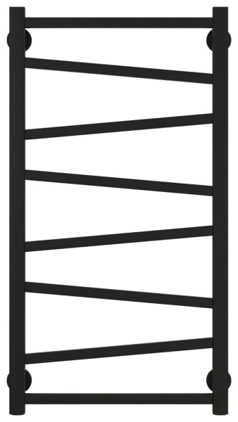 Полотенцесушитель водяной Сунержа Сирокко 31-0253-8040 800x400 черный матовый