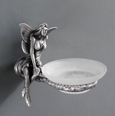 Мыльница Art&Max Fairy AM-0985-T серебро