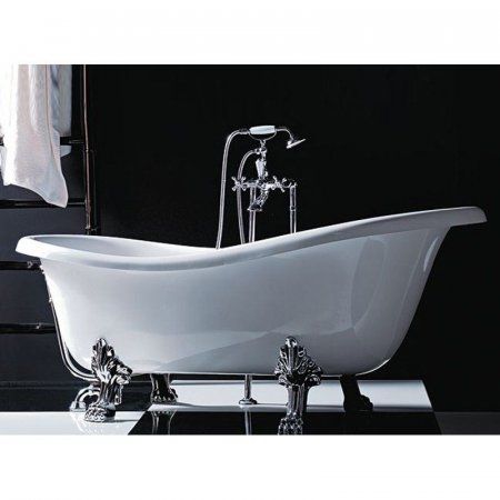 Акриловая ванна Gruppo Treesse Epoca V5071/cromo 170х80 хром/белый