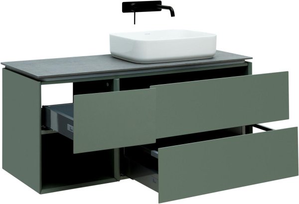 Тумба под раковину Allen Brau Infinity 120 1.21007.CGM R олива матовый