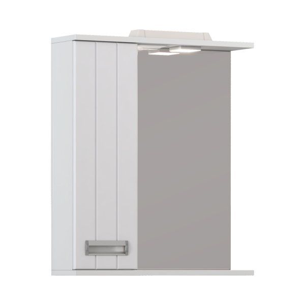 Шкаф VIGO навесной с зеркалом Diana 600 (левый) со спотом (z.DIA.60.L.El)