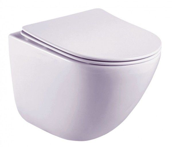 Унитаз подвесной Esbano Lotus безободковый, белый