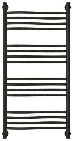 Полотенцесушитель водяной Сунержа Флюид+  31-0222-1050 1000x500 черный матовый