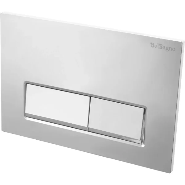 Кнопка смыва BelBagno BB-15R-CRM для инсталляции, хром