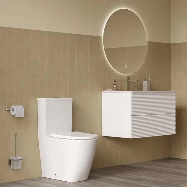 Унитаз-компакт IDDIS Slide SLIRDSEi24 безободковый, торнадо, с сиденьем микролифт, белый