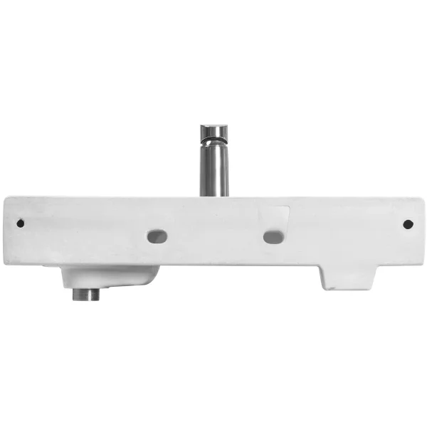 Раковина Santek Клио 1WH501785 63x61 см, над стиральной машиной, с кронштейнами и сифоном, белый