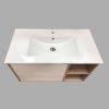 Тумба-умывальник COMFORTY "Гамбург-90" дуб сонома с раковиной COMFORTY 90E