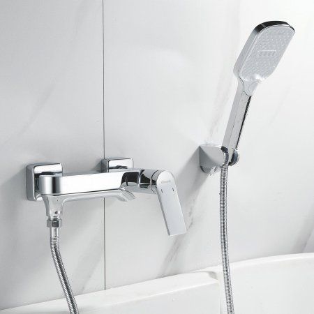 Смеситель для ванны однорычажный  Shevanik S4102, Хром