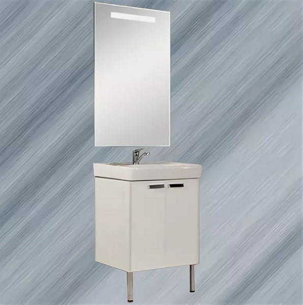 Тумба под раковину Aquaton Йорк 1A170201YOAY0 60 белый/выбеленное дерево