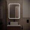 Зеркало-шкаф MIXLINE "Фиджи Flip" 600*800 (ШВ) универсальный, сенсорный выкл.,светодиодная подсветка (551661)
