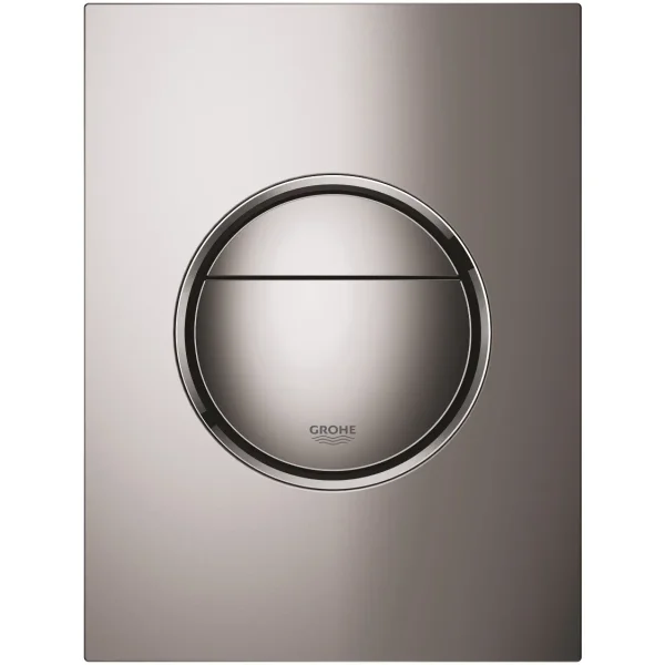 Кнопка смыва Grohe Nova Cosmopolitan S 37601A00 для инсталляции, темный графит глянец