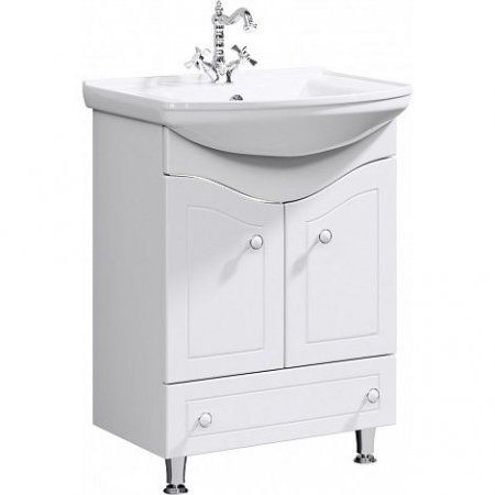 Мебель для ванной Aqwella Франческа FR0106 65 напольная, белый