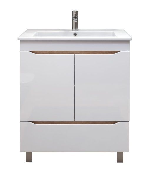 Тумба VIGO Grani 750-2-1 (Оскар) дуб золотой (tn.GRI.OSK.75.2D.1Y дуб золотой)