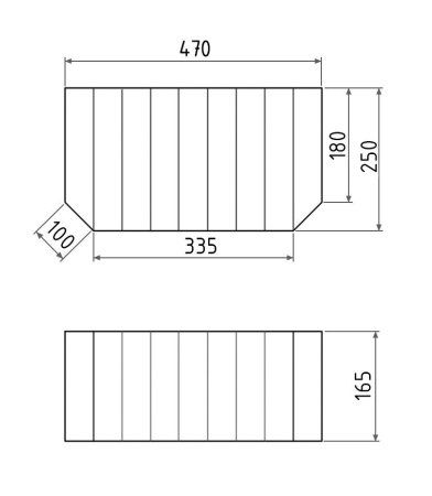 Ступенька для ванн Gemy G0001