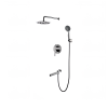 Душевой комплект встроенный Gappo G7199-30, сатин