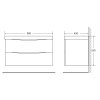 Тумба с раковиной BelBagno Marino MARINO-900-2C-SO-RN-P 90 rovere nature
