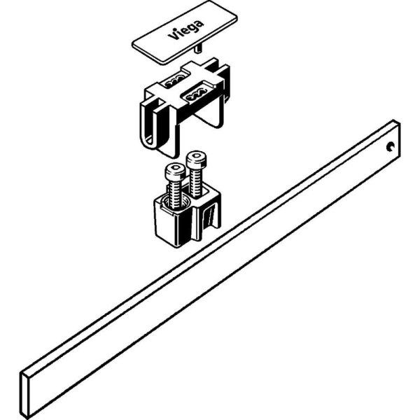 Монтажный комплект Viega Advantix Vario 711832 L200 матовый