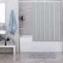 Штора для ванной комнаты WasserKRAFT Oder SC-30501 серый