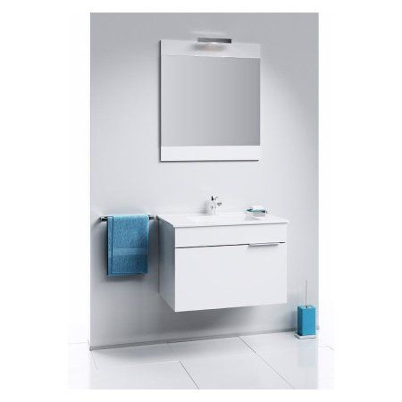 Тумба под раковину Aqwella Бриг Br.01.07/1/W 75 подвесная, белая