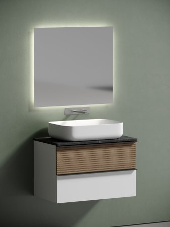 Столешница для ванной комнаты SANCOS  800х460 ,  TT80A1