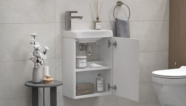 Тумба Velvex Bio 40 Maxi (tp.BIO.BIO.MAXI.40.1D белый глянец)