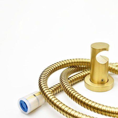 Держатель ручного душа Paini 53VZPJGS18RF6TGHT фиксированный, брашированное золото PVD