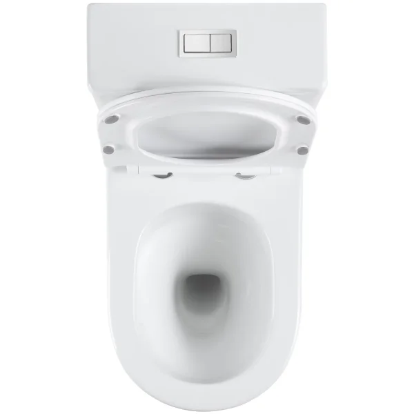 Унитаз-компакт Grossman GR-4494SQ безободковый, торнадо, с сиденьем микролифт, белый